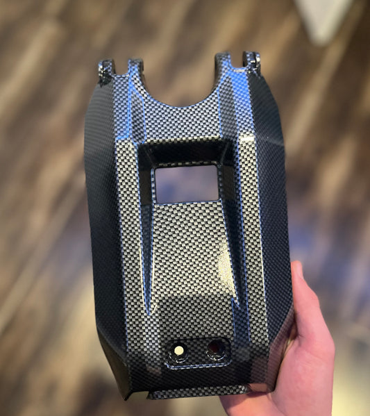 Carbon fiber battery lid for Surron LBX E-Moto