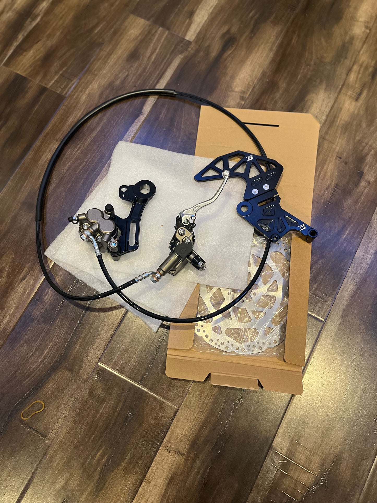 (Pre Bled) (pre order 1-2 week shipping)Ultra Bee Rear Brake full kit for Surron LBX and E-Ride Pro ss 1.0 and 2.0