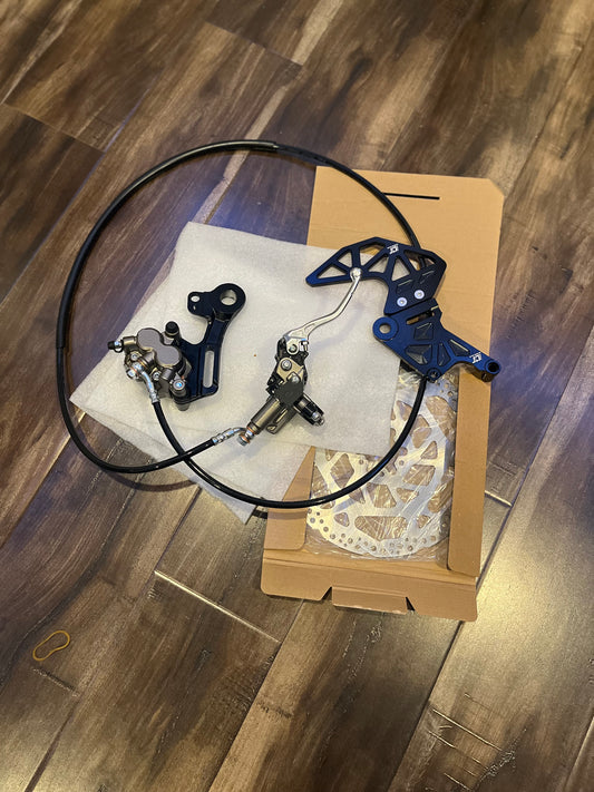 (Pre Bled) (pre order 1-2 week shipping)Ultra Bee Rear Brake full kit for Surron LBX and E-Ride Pro ss 1.0 and 2.0